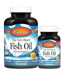 Carlson Labs - The Very Finest Fish Oil 120 + 30 softgels