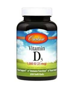 Carlson Labs - Vitamin D3 1000 IU - 250 softgels