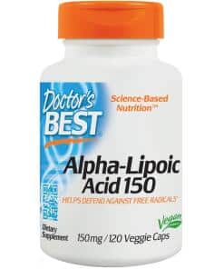 Doctor's Best - Alpha Lipoic Acid 150mg - 120 vcaps