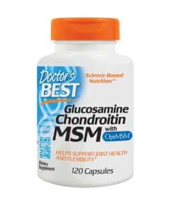 Doctor's Best - Glucosamine Chondroitin MSM with OptiMSM 120 caps