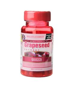 Holland & Barrett - Double Strength Grapeseed Extract 50 caps