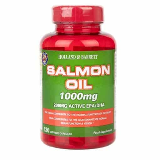 Holland & Barrett - Salmon Oil 120 softgels