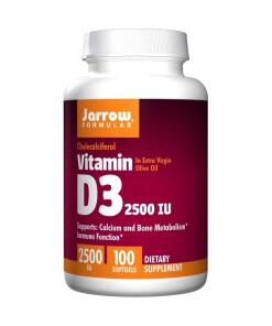 Jarrow Formulas - Vitamin D3 2500 IU - 100 softgels