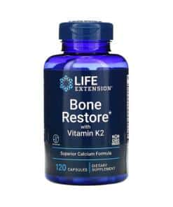 Life Extension - Bone Restore with Vitamin K2 120 caps