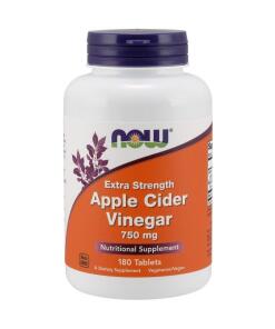 NOW Foods - Apple Cider Vinegar 750mg Extra Strength - 180 tablets