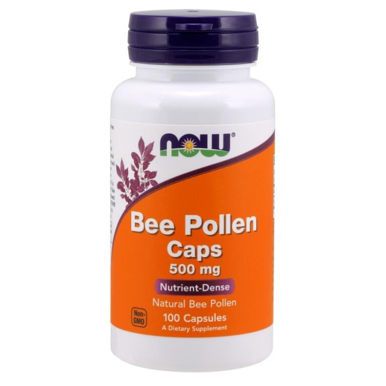 NOW Foods - Bee Pollen 500mg - 100 caps