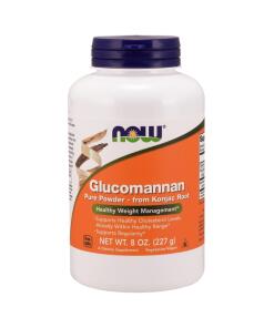 NOW Foods - Glucomannan from Konjac Root Pure Powder - 227 grams