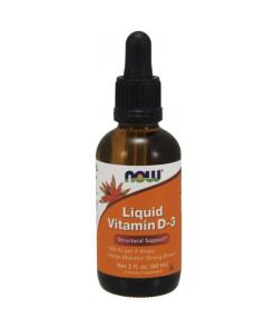 NOW Foods - Vitamin D-3 Liquid 400 IU - 60 ml.