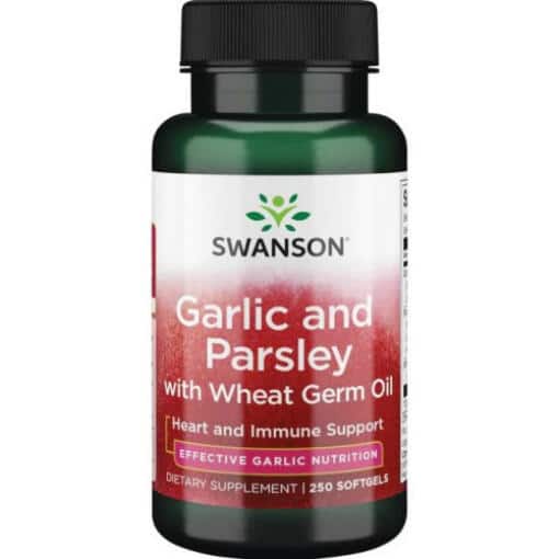 Swanson - Garlic and Parsley with Wheat Germ Oil - 250 softgels