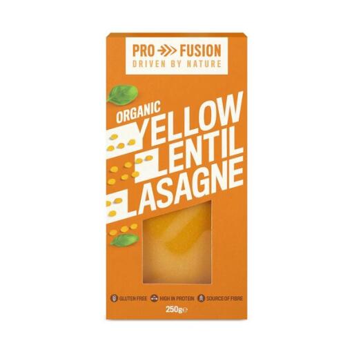 Profusion Yellow Lentil Lasagne Sheets - 250g